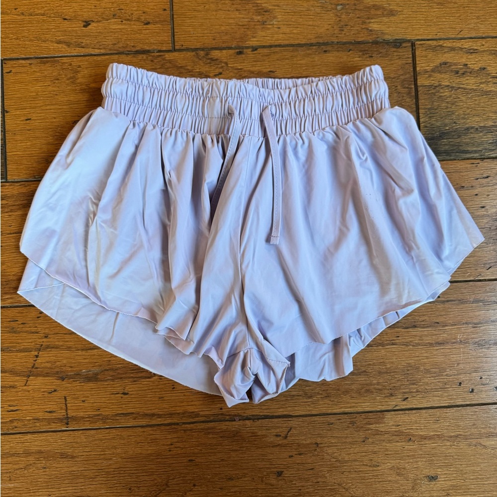 Lavender Flutter Shorts